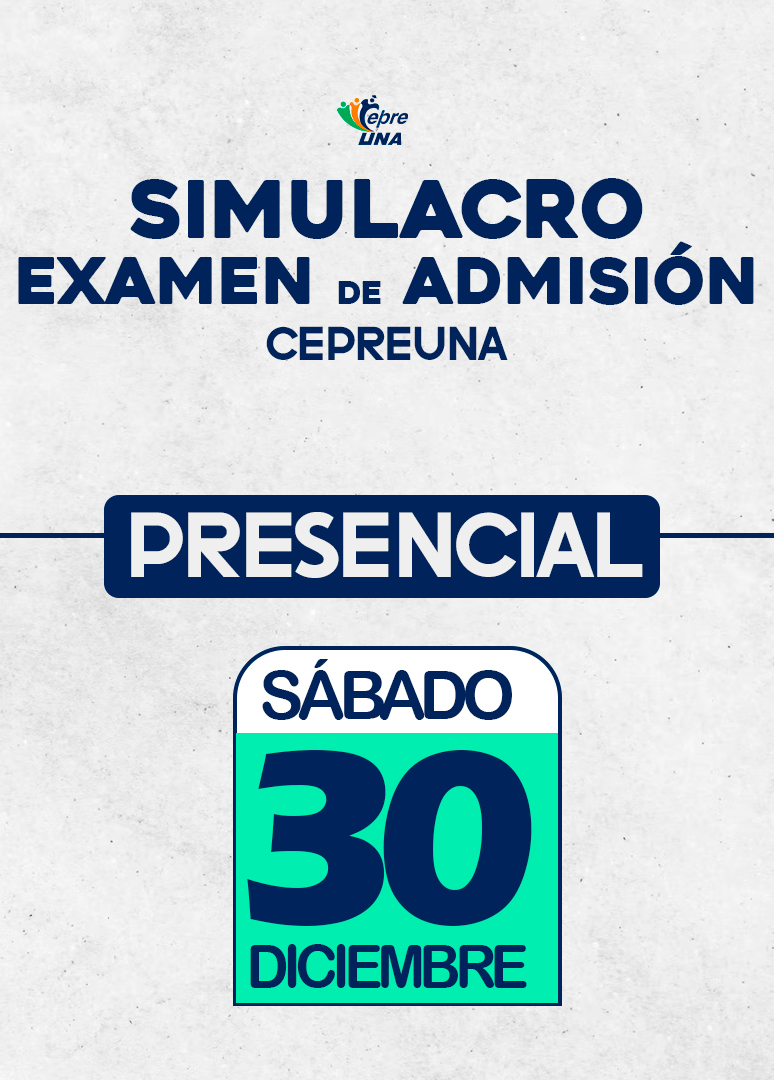 EXAMEN SIMULACRO CEPREUNA