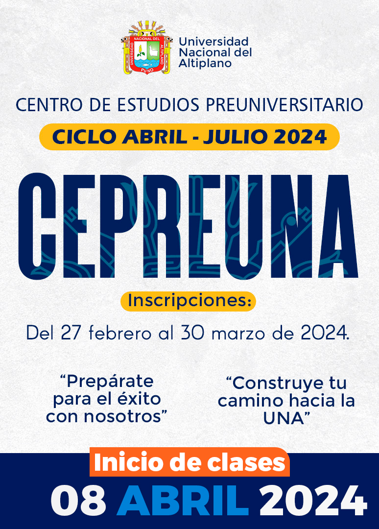 ABRIL - JULIO 2024